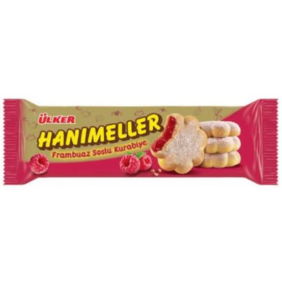 Ülker Hanımeller Frambuaz Soslu Kurabiye 